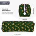 thumbnail image 3 of Sikiie Hohey Bee Leather Pencil Case, Makeup Pouch, Zipper Pouch for Daily Essentials, Storage Organizer, Cosmetics and Stationary Bag, 3 of 7