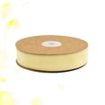 thumbnail image 4 of 1 rollo de 2,5 cm de ancho, no elástico, accesorios para ropa, cinta para envolver regalos, cintas flocadas, cinta decorativa para bricolaje, para tienda de casa (beige), 4 of 6