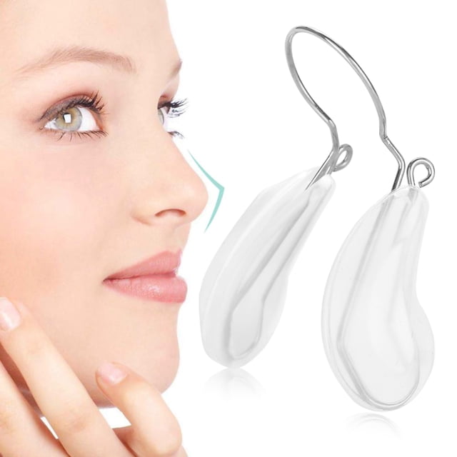 Moldeador de Nariz Perfilador de Nariz Clip Alisador de Elevación Remodelador de Puente Beauty Enhancer para Narices Anchas Blanco aprox 6x2cm ANGGREK Otros