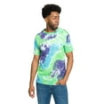 thumbnail image 3 of Victorious Men's Multi Color Graphic Tie Dye T-Shirt, 3 of 7