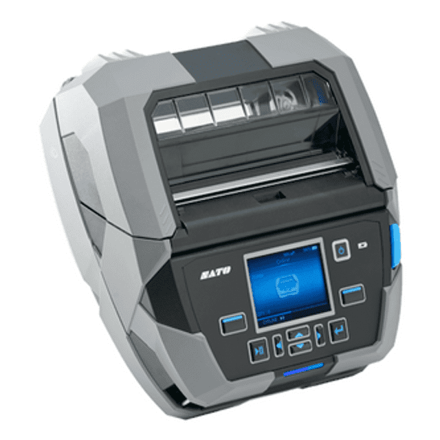 Restored SATO PW4NX Mobile 4-Inch Thermal Label Printer – NFC, Bluetooth & Wi-Fi, 203 dpi, Includes Shoulder Strap, P/N: WWPW41001 (Refurbished)
