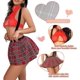 thumbnail image 2 of Conjunto de lencería de colegiala para mujer, disfraces sexys para estudiantes, 2 of 5