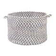 thumbnail image 2 of 14" Blueberry Pie Modern Round Nursery Braided Basket, 2 of 2