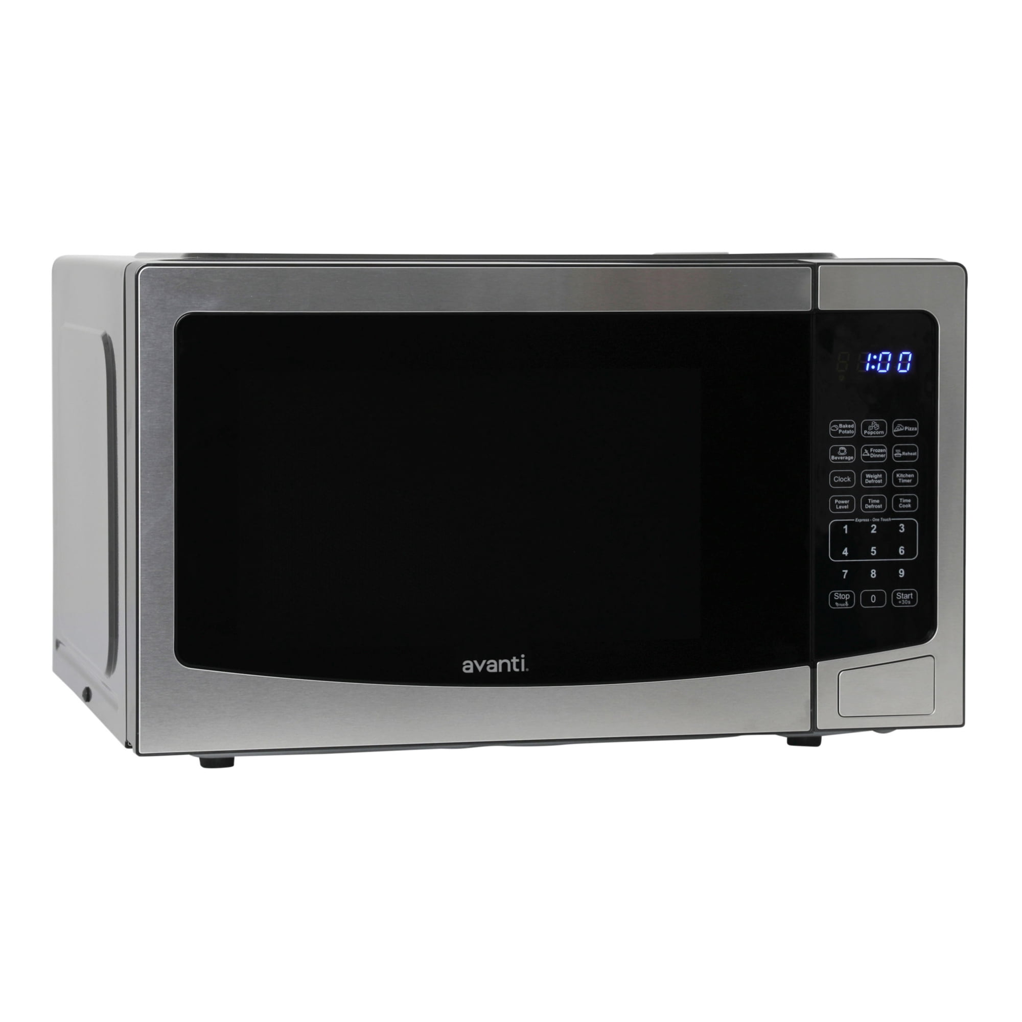 Avanti Microwave Oven, 1.1 cu. ft. Capacity, in Stainless Steel (MT115V3S)