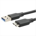 thumbnail image 1 of USB 3.0 Type A to USB3.0 Micro-B Male Data Cable Adapter Cord for External Hard Drive Disk HDD Super Speed Cable, 1 of 8
