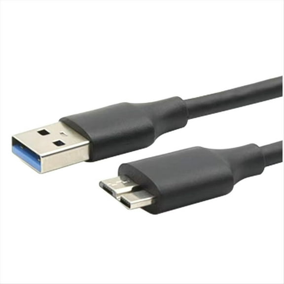 Rollbacks & More USB 3.0 Type A to USB3.0 Micro-B Male Data Cable Adapter Cord for External Hard Drive Disk HDD Super Speed
