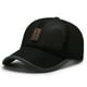 thumbnail image 1 of Béisbol Transpirable para Exteriores Verano Sombrero para El Malla Coreano Sombrero Con Visera Transpirable Versátil (tenga en Cuenta Al Realizar El Pedido Y Agregar El Embalaje La Bolsa) (negro), 1 of 9