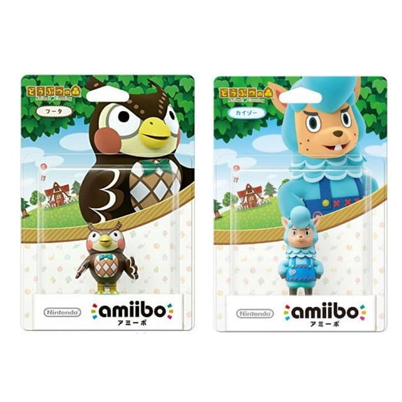 Amiibo 2 Pack Set [Blathers/Cyrus] ( Animal Crossing Series) for Nintendo Switch -Switch Lite -WiiU- 3DS [JAPAN IMPOR]