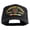 Black, variant on 1st Infantry Division Vietnam Veteran Patched Solid Cotton Twill 5 Panel Prostyle Snap Cap - Black OSFM