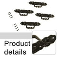 thumbnail image 3 of 4 Pcs Antique Furniture Handles Drawer Ring Pulls Retro Decorative Handles#, 3 of 8