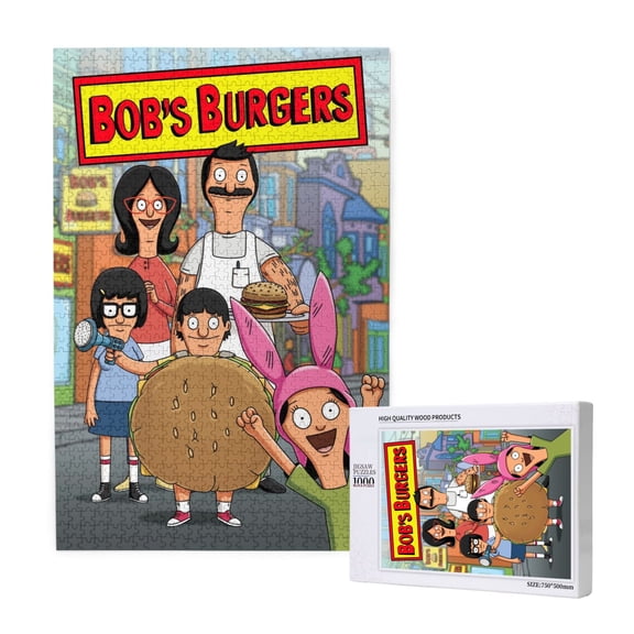 bobs burgers Jigsaw Puzzle,1000 puzzle pieces Gift Toys Art Home Decor
