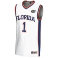 thumbnail image 2 of Unisex GameDay Greats #70 White Florida Gators Lightweight Basketball Jersey, 2 of 4
