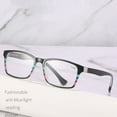 thumbnail image 2 of 4 Pairs Spring Hinges Square Oversized Reading Glasses Readers, 2 of 5