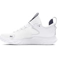thumbnail image 1 of Zapatos Under Armour Flow Ace Low para mujer, color blanco/azul marino, talla 9, 1 of 1