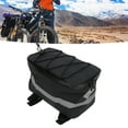 thumbnail image 1 of Cycling Back Rack Bag,Large Capacity Waterproof Oxford Fabric PU Leather Rear Rack Bag with Rain Cover for Outdoor Cycling, 1 of 7