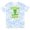 Tie Dye Blue, variant on Inktastic Lettuce Romaine Calm T-Shirt