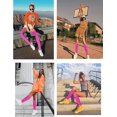 thumbnail image 5 of Calentador de piernas largas, V28 Mujeres Hombres 80s Fiesta Punto acanalado Baile Deportes Regalo, 5 of 5