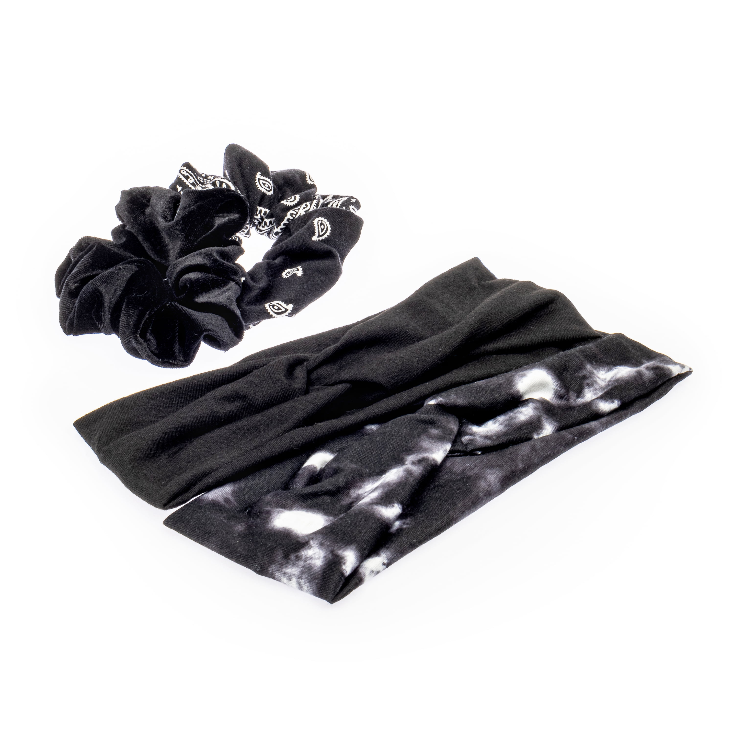 Claire's Knotted Headbands for Girls Age 8+, Tweens & Teens Size 5.5 W x  6.2 H | Cute & Comfortable Fashion Hairband Kids Hair Accessories (Black