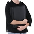 thumbnail image 4 of Labymos Multifunctional Professional Business Portfolio Padfolio Folder Document Case Organizer A4 PU Leather Zippered Closure, 4 of 8