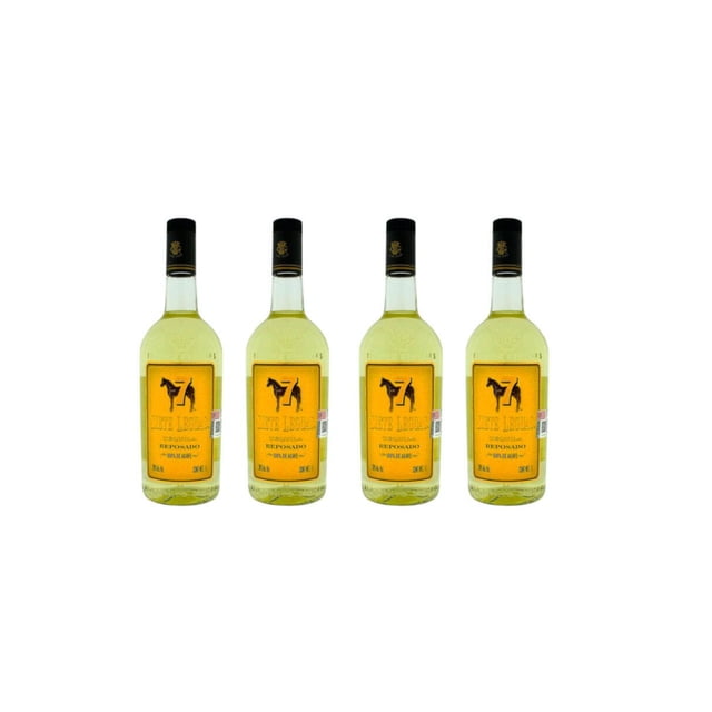 Pack de 4 Tequila 7 Leguas Reposado 1 L