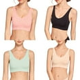 thumbnail image 4 of Women's Easy Does It No Bulge Wire-Free Bra, 4 of 9