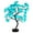 Blue-BU-home supplies, variant on LEFTHIGH Home Beautiful Rose Bouquet LED Tree Table Lamp Battery USB Powered Adjustable Branches for Home Party Wedding Gift Valentines Day Decorations