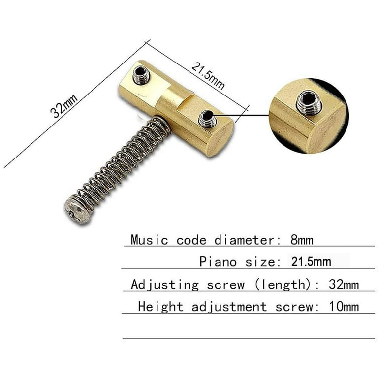 Wilkinson Compensated Vintage Brass bridge Saddles Tele For Telecaster T5Y6  