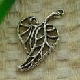 thumbnail image 4 of K-KED 90 Pcs Tibetan Silver Leaf Charms Pendant 41X23MM S3672 DIY Delicate Jewelry Making, 4 of 4