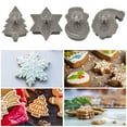 thumbnail image 2 of Christmas Cookie Cutters Set for Baking and with Durable PP Stereo Design for Tools 4PCS, 2 of 7