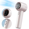 thumbnail image 1 of Likrtyny Ventilador Turbo Portátil Con Pantalla Digital Ventilador Recargable 100 Engranajes para Viajes (rosa), 1 of 9