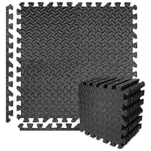 12 Pack Exercise Mat,Eva Foam Gym Mat,Flooring Mats for Gym Equipment,Exercising,Yoga,Camping,Kids,Playroom