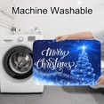thumbnail image 6 of Bath Mat Merry Christmas Blue Snow Tree for Bathroom Rugs Sets 3 Piece Shower Mats Memory Foam Non Slip Toilet Tub Floor Rug Soft Thick Light Luxury Absorbent Washable for Home Hotel Decor, 6 of 8