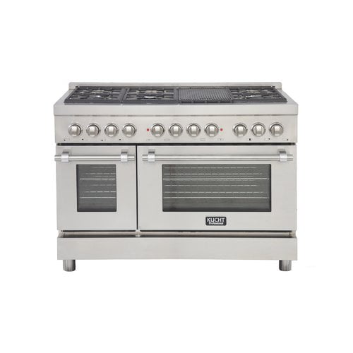 KUCHT Professional 48 in. 6.7 cu. ft. Dual Fuel Range for LP Gas with