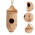 thumbnail image 6 of 3 PCS Hummingbird Nest Birdhouse View The Outdoor Ornaments Feeder, 6 of 8