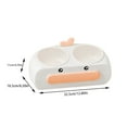 thumbnail image 2 of Lizheee Dog Food Bowl Slow Feeder Little Yellow Cat Bowl Pet Bowl Upset Pet Feeder Cat Bowl Suitable Dishwasher And Microwave, 2 of 3