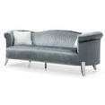 thumbnail image 2 of Glory Furniture Vine Velvet Sofa in Gray, 2 of 5