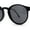 Black Gold / Black, variant on Mens P3 Iconic Keyhole Round Thin Plastic Sunglasses Black Gold Black