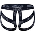 thumbnail image 4 of JOCKMAIL Mens Underwear Thongs Jockstrap Athletic Supporter Underwear Male Underpants Jock Strap, 4 of 4