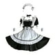 thumbnail image 2 of Women' French Maid Cosplay Costume, Anime Maid Outfit Halloween, Set Including Dress, Headwear, Apron, , , SG Yinane Disfraz de sirvienta, 2 of 8