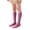 Light Purple, variant on Qopobobo Toddler Ruffle Socks Toddler Knee High Socks Non Slip Baby Boy Girls Seamless Long Stockings Pink,1-15