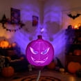 thumbnail image 2 of FEOLGEHLY Halloween Lights, Pumpkin Projector Lamp, Halloween Decorations for Home, Halloween Party Decorations, LED Ghost Silhouette Light, USB Powered for Bedrooms, Living Areas (Purple), 2 of 7
