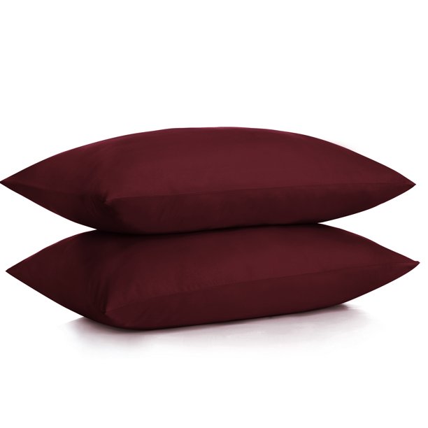 Set of 2 Ultra Soft Pillowcases with Envelope Closure (Standard