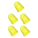 thumbnail image 3 of Seitruly Protectores de silicona para dedos de guitarra, resistentes al desgaste, ukelele, Fingerstall, multicolor, transparente, instrumentos musicales, Amarillo L 5piezas, 3 of 6
