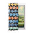 thumbnail image 2 of MKHERT Crazy Cat and Fish Window Curtain Living Room,Bedroom Window Drapes 52x84 inch, 2 of 3