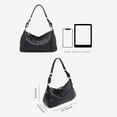 thumbnail image 3 of Kattee Soft Leather Hobo Handbags for Women, Genuine Top Handle Bags Vintage Shoulder Purses, 3 of 7