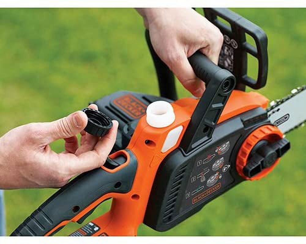 Black & Decker LCS1240 Chainsaw 2 Ah 40 Volt Battery LithiumIon Battery 12  Inch L Bar/Chain: Cordless Chain Saws & Loppers (885911357302-1)