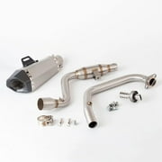 Motorcycle Exhaust System For Suzuki For Gixxer 155 GSX150F Exhaust Header Mid Link Pipe Slip On Muffler