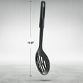 thumbnail image 2 of Ram Pro kitchen Slotted Spoons for Cooking Made of Heat Resistant Nylon with Plastic Handle Ideal for use with Non-Stick Pots and Pans - Black (Pack Of 3), 2 of 4