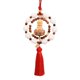 thumbnail image 4 of Colgante de madera de Buda para coche, decoración de la , suministros artesanales, colgante Feng Shui para decoración para espejo retrovisor, Borla roja mayimx Colgante de coche, 4 of 9