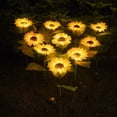 thumbnail image 4 of Led Solar Sunflower Light Garden Outdoor Simulation Plug-in Lamp Garden Light Waterproof Light, 4 of 6